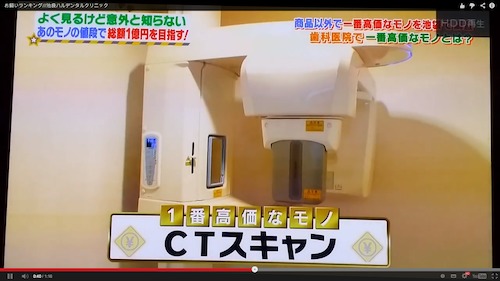 歯科用CTスキャン